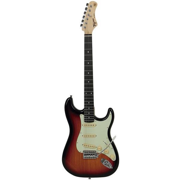 Imagem de Kit Guitarra Elétrica Strato Tagima Woodstock Tg-500 Classic SB Sunburst Gx02