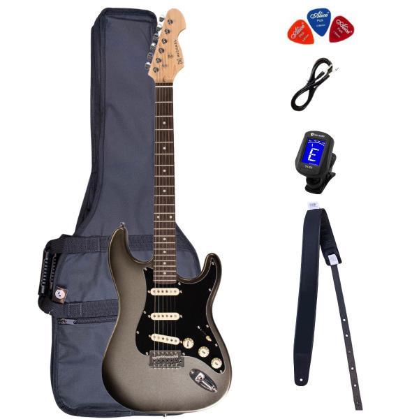 Imagem de Kit Guitarra Michael Stratocaster GMS400 CNA Grey