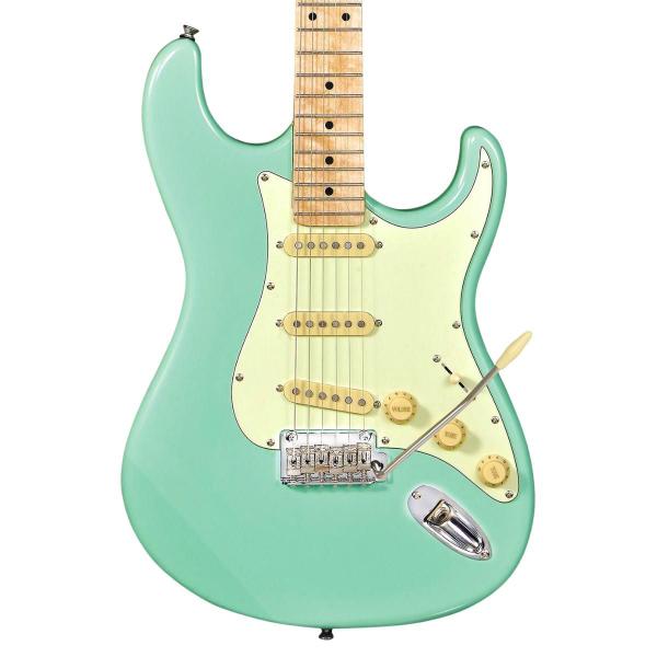 Imagem de Kit Guitarra Stratocaster Tagima T-635 Surf Green Com Capa