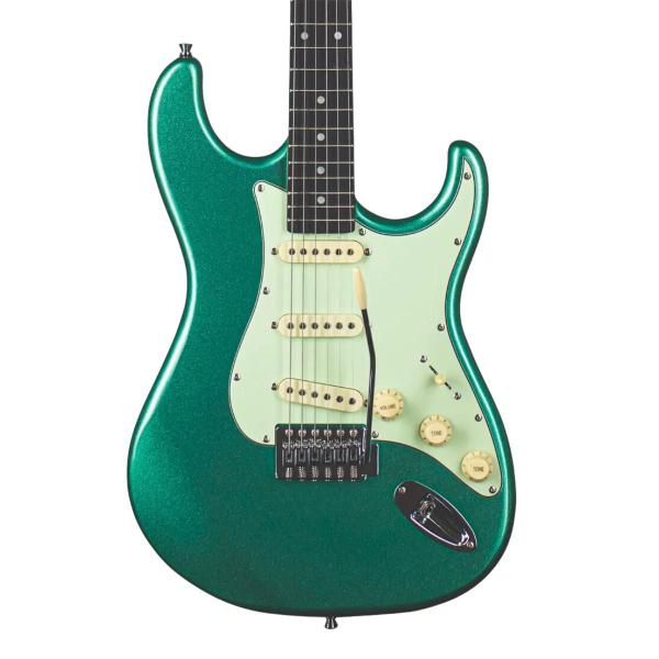 Imagem de Kit Guitarra Stratocaster Tagima TG-500 Surf Green Com Capa