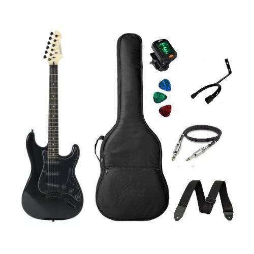 Imagem de Kit Guitarra Strinberg Rockwave Rw50 BK