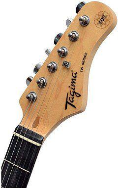 Imagem de Kit Guitarra Tagima Elétrica TG-500 Stratocaster MGY DF/MG GX01