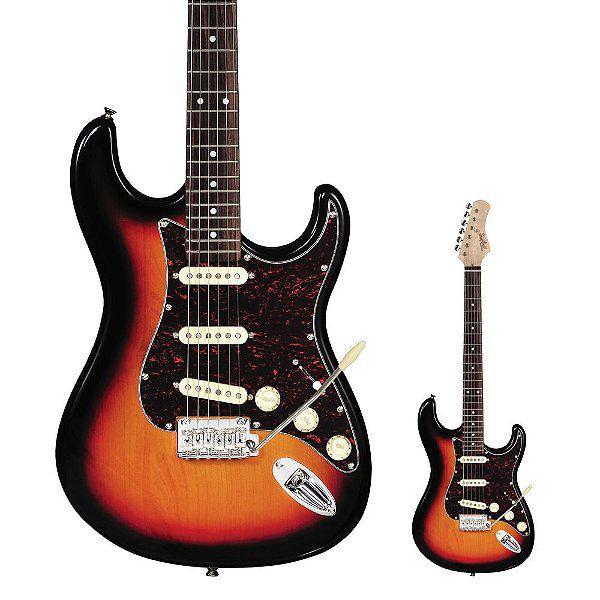 Imagem de Kit Guitarra Tagima Strato T-635 Classic SB (DF/TT) GX01