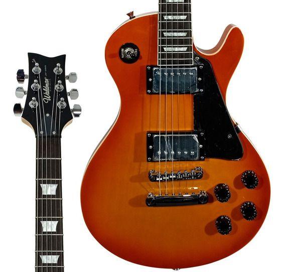 Imagem de Kit Guitarra Waldman Les Paul GLP-250F HB Honey Burst Gx03