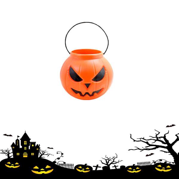 Imagem de Kit Halloween Abóbora Mascara E Foice Aterroriza Sua Festa
