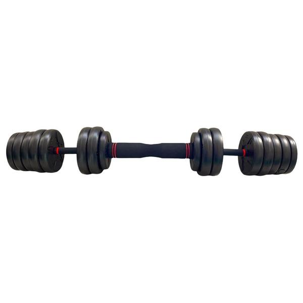 Imagem de Kit Halteres Musculação Kettlebell 6 Em 1 Peso 30Kg Odin Fit