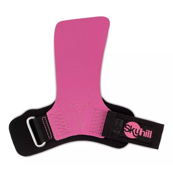 Imagem de Kit Hand Grip Legacy Skyhill Neo Pink e Munhequeira Anti Suor Preta