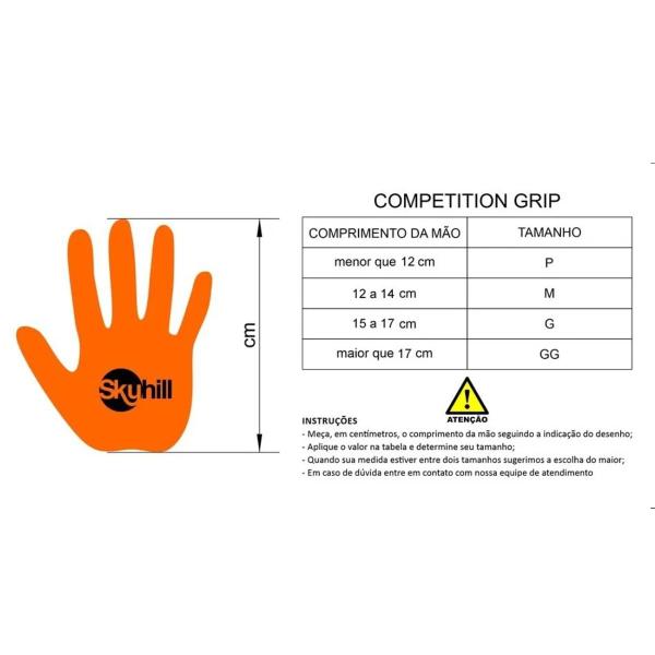 Imagem de Kit Hand Grip Legacy Skyhill USA e Munhequeira Listrada