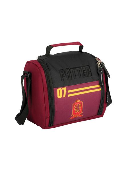 Imagem de Kit Harry Potter Vinho Mochila Costas + Lancheira Térmica