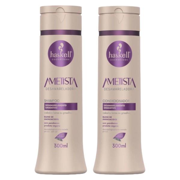 Imagem de Kit Haskell Ametista Shampoo 300ML  + 1 Condicionador 300ML