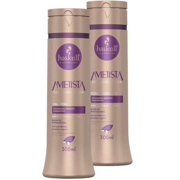 Imagem de Kit Haskell Ametista Shampoo Condicionador 300ml