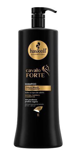 Imagem de Kit Haskell Cavalo Forte 2 Shampoos + Condicionador 1 Litro