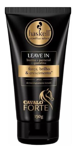 Imagem de Kit Haskell Cavalo Forte Shampoo Condicionador 300ml Máscara 250g 5 itens