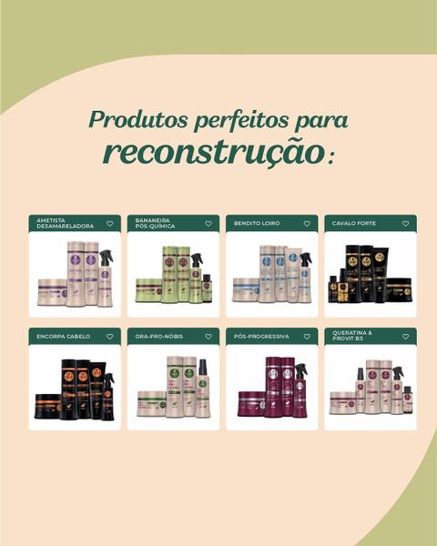 Imagem de Kit Haskell Cavalo Forte Shampoo E Condicionador 300ml