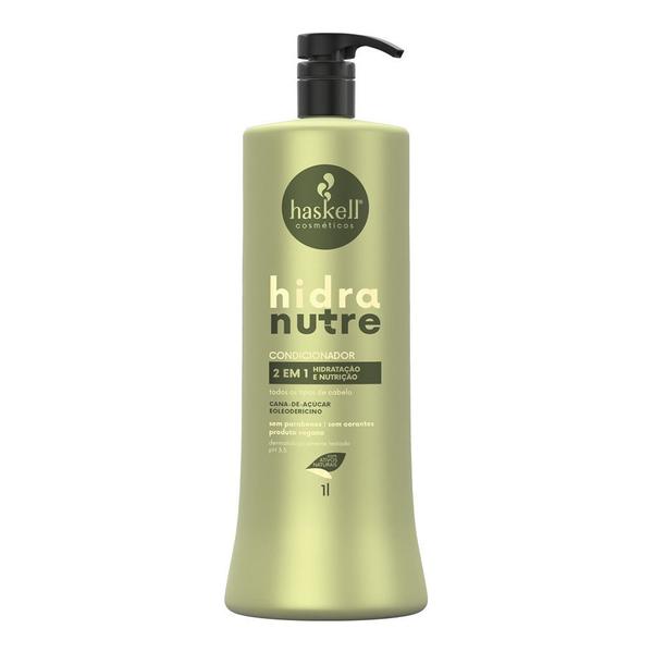 Kit Haskell Hidranutre Shampoo e Condicionador 1L Imagem de Kit Haskell Hidranutre Shampoo e Condicionador 1L
