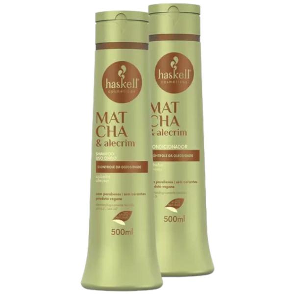 Imagem de Kit Haskell Matcha Shampoo 500ml + Condicionador 500ml