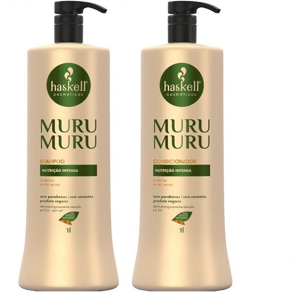 Imagem de Kit Haskell Murumuru Shampoo 1 Litro  + 1 Condicionador 1 Litro