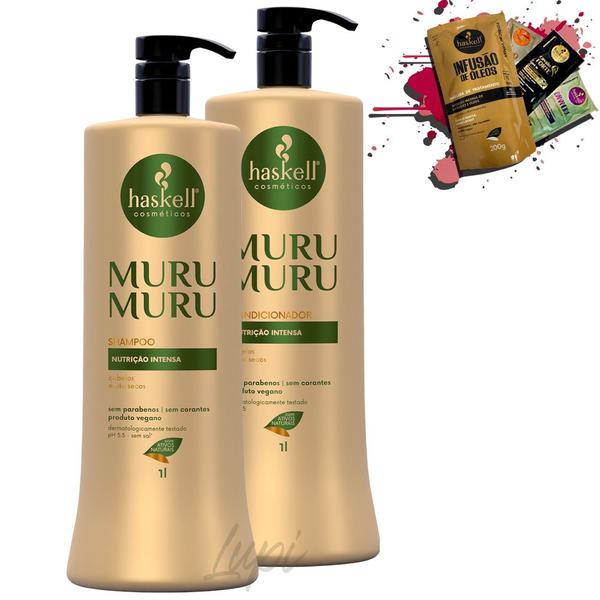 Imagem de Kit Haskell Murumuru Shampoo Condicionador 1L