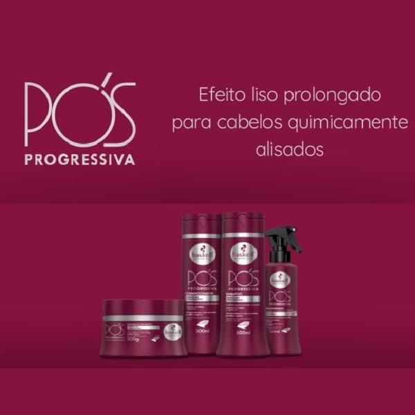 Imagem de Kit Haskell Pós Progressiva Shampoo 300ML  + 1 Condicionador 300ML