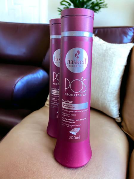 Imagem de Kit Haskell Pós Progressiva Shampoo 500ML  + 1 Condicionador 500ML