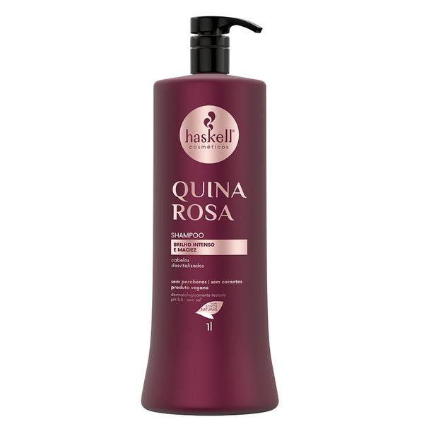 Imagem de Kit Haskell Quina Rosa Shampoo Condicionador 1l