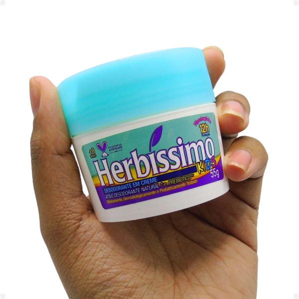 Imagem de Kit Herbíssimo Kids: 3 Desodorante em Creme 55g