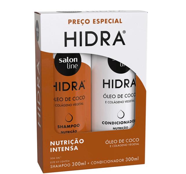 Imagem de Kit Hidra Salon Line Óleo de Coco Hidratação Intensa 300ML