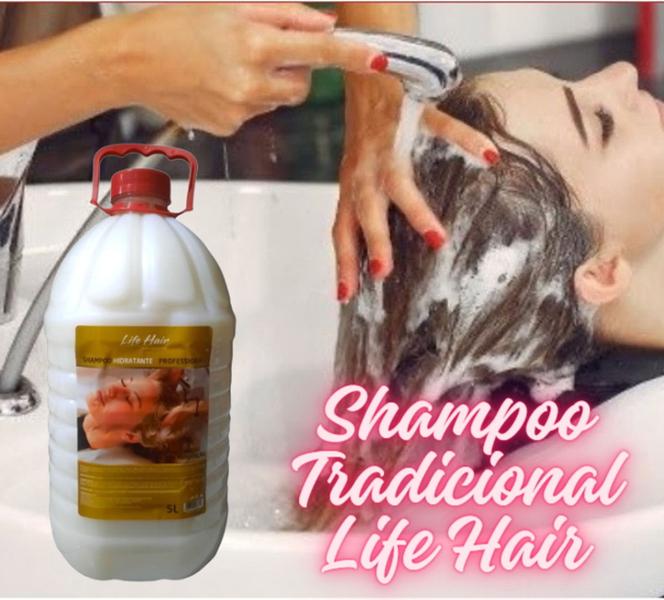 Imagem de Kit Hidratante Tradicional Life Hair 5Litros