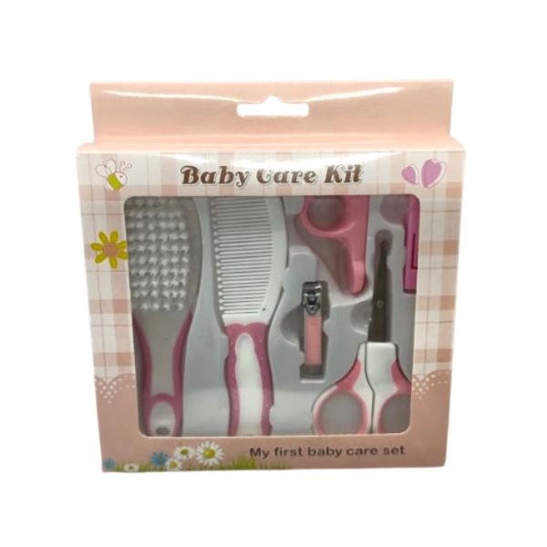 Imagem de Kit Higiene Bebê Infantil 6 Peças Recém Nascido Baby Care Menina Menino