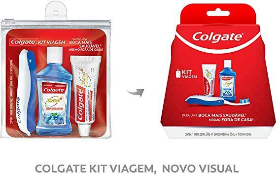 Imagem de Kit Higiene Bucal Colgate Para Uma Boca Mais Saudável