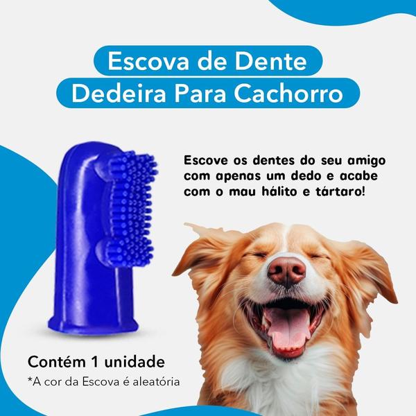 Imagem de Kit Higiene Bucal Para Cães e Gatos Pet Clean Sabores