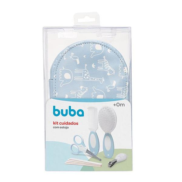 Imagem de Kit Higiene Cuidados Para O Bebê 5 Peças Com Estojo 0m+ - Buba