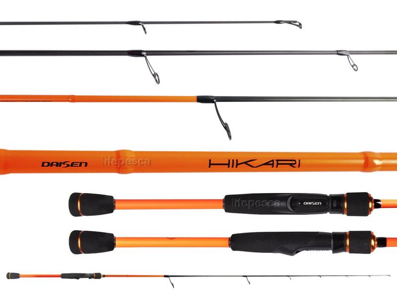 Imagem de Kit Hikari com Vara Para Molinete 6'6" (1,98m) 8-17lbs HI-S17-661-F-M + Molinete 3000 - 4 Rolamentos