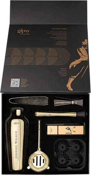 Imagem de Kit Home Bar Johnnie Walker GoldLabel 18 Pçs Edição Limitada