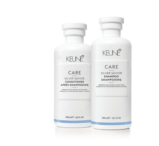 Imagem de Kit Home care Keune Silver Savior Shampoo e Condicionador