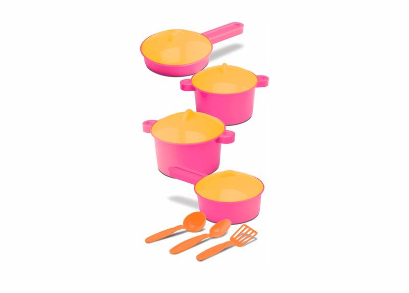 Imagem de Kit House Jogo De Panelas Infantil Menina Samba Toys