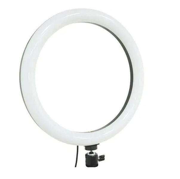 Imagem de Kit Iluminador Led Ring Light 12 3200 - 5600K + Tripé 190Cm