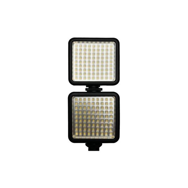 Imagem de kit iluminador Soleste W81 Mini Led Pra Câmera Luz Panel 6.5w com 2leds