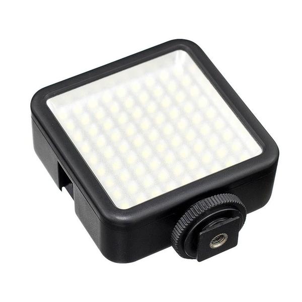 Imagem de kit iluminador Soleste W81 Mini Led Pra Câmera Luz Panel 6.5w com 4 leds