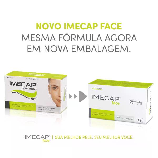 Imagem de Kit Imecap Face Com 3 Unidades De 60 Cápsulas Cada