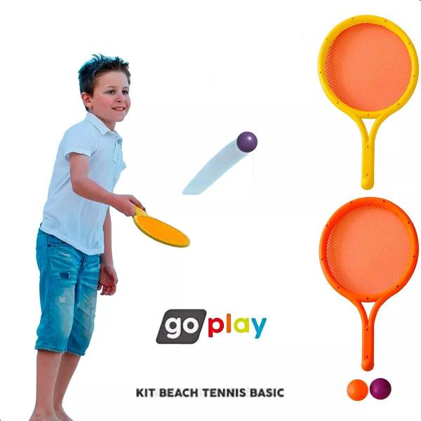 Imagem de Kit Infantil Beach Tennis Basic Go Play - Multikids