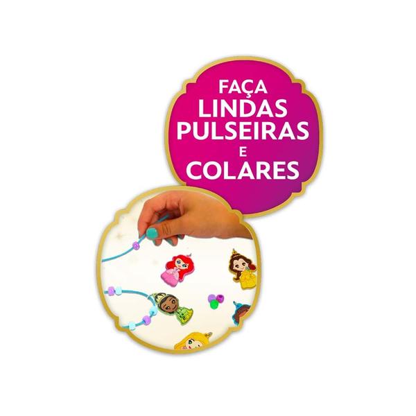 Imagem de Kit Infantil - Disney Princesas - Maleta Pulseiras e Colares - Toyng