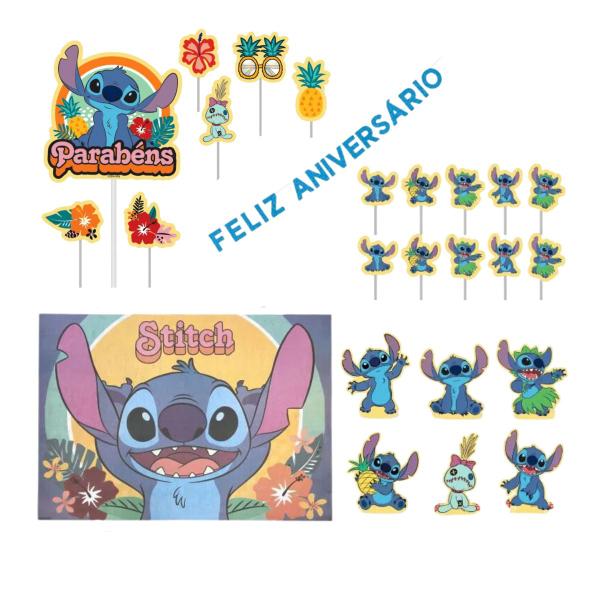 Imagem de Kit Infantil Festa Fácil Stitch - Piffer