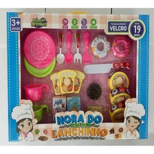 Kit Infantil Hora Do Lanchinho Crec Crec - Brincou Brinquei Imagem de Kit Infantil Hora Do Lanchinho Crec Crec