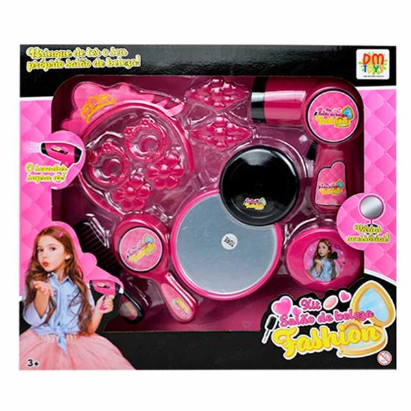 Imagem de Kit Infantil - Salão de Beleza Fashion - 12 peças - DM Toys