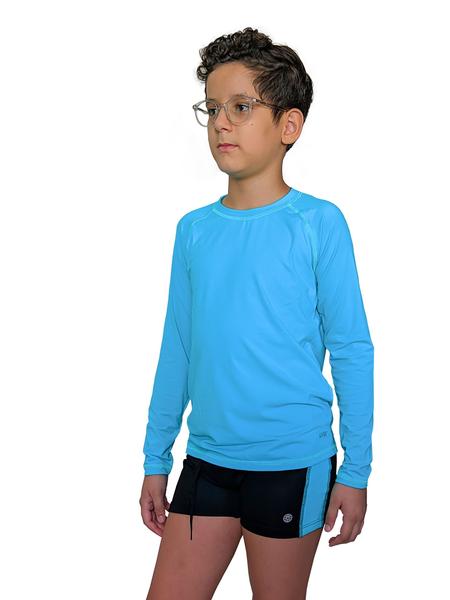 Imagem de Kit Infantil Sunga + Camiseta De Proteção Solar Uv50+