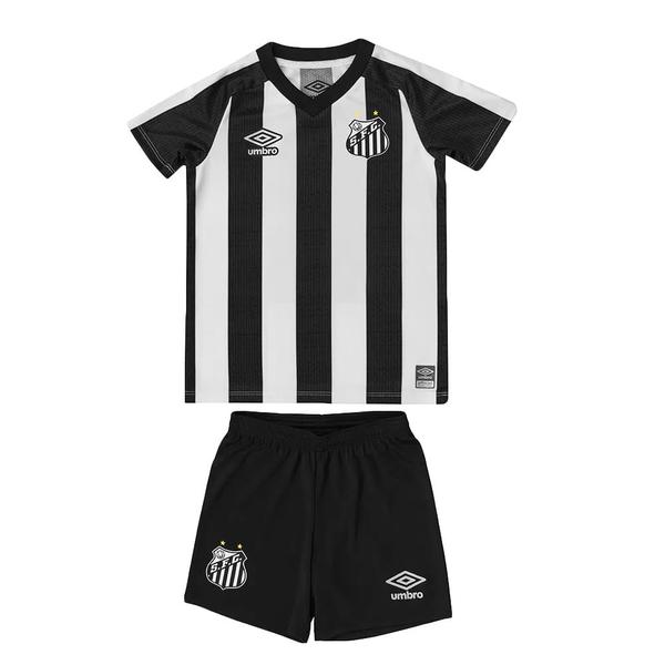 Imagem de Kit Infantil Umbro Santos Oficial 2 2022