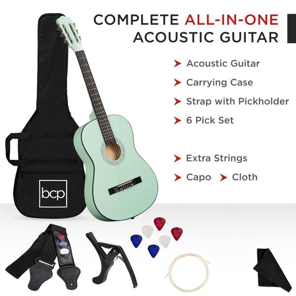 Imagem de Kit inicial de produtos Best Choice para guitarra acústica SoCal Green