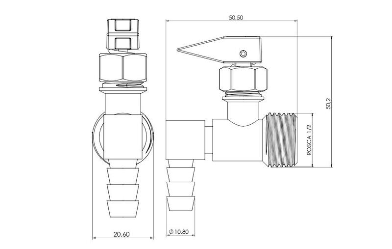 Imagem de kit instalação gás Flexível 1,20 mt Cooktop Fogão completo