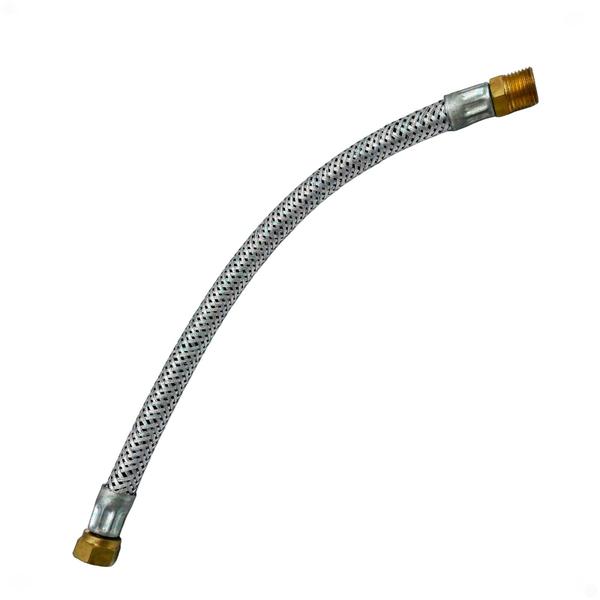 Kit instalação para gás flexivel (m x f) 0,80cm - DISMAR Imagem de Kit instalação para gás flexivel (m x f) 0,80cm